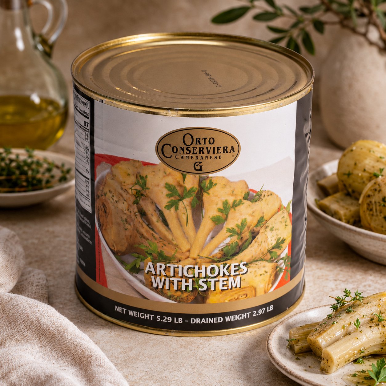 Artichokes with Stem - Orto Conserviero