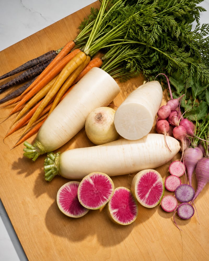 root vegetables category